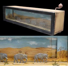 PANORAMA ÉLÉPHANTS 1900 /