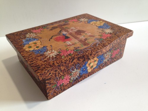 Jolie boite bois - boite,