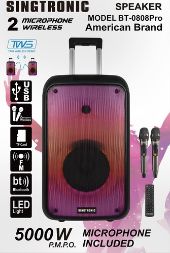 Singtronic 0808pro portable - singtronic,