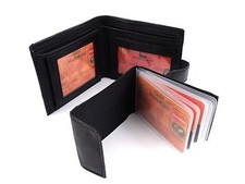 Hommes Luxe Cuir Véritable