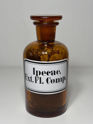 Flacon pharmacie verre brun - flacon, de