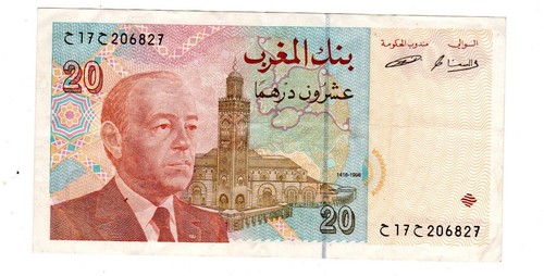 Maroc morocco billet - billet, 20