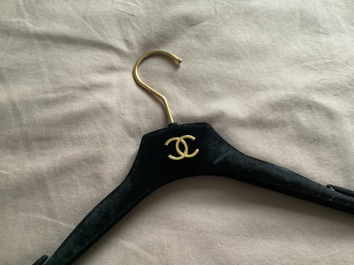 Cintre velours noir - , chanel