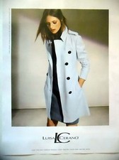 PUBLICITE-ADVERTISING :  LUISA CERANO Ensemble bleu  2016 Mode