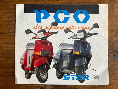 Brochure pgo scooter star - pgo,