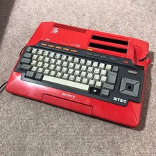 Ordinateur domestique Sony MSX HB-101 HIT BIT HOME COMPUTER rouge du Japon
