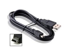 CORDON USB 2.0 Type A male vers Mini B male câble de chargeur de données