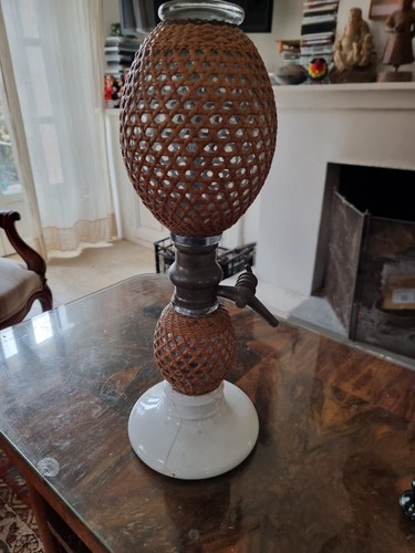 Ancien siphon fontaine verre - ancien,