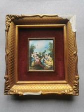 Tableau Miniature "La lecture"