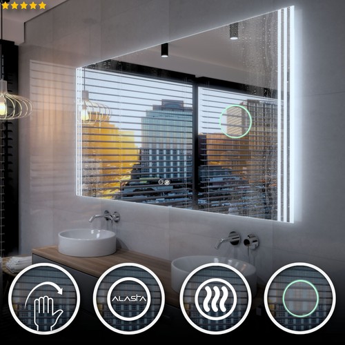 Arica lumineux led bain miroir - arica,