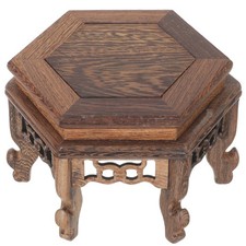  Vase Display Plant Potence Pour De Fleur Base À Fleurs Présentoir Bois