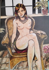 Dessin Original BD - Ash Rush