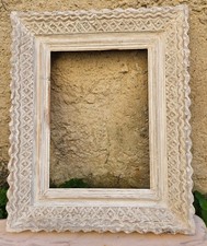 Cadre bois sculpté estampillé Bouche