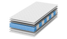 Matelas Wellbe 120 x 200 Tino 16 cm matelas à ressorts ensachés dureté H3
