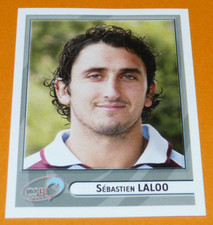 N°145 LALOO CS BOURGOIN-JALLIEU PANINI RUGBY 2007-2008 TOP 14 FRANCE