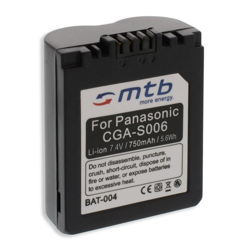 Batterie cga s006 pour - batterie, cga-s006