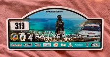 PLAQUE RALLYE AUTOMOBILE -