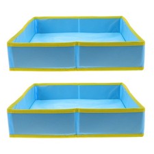  Lot de 2 bacs à sable