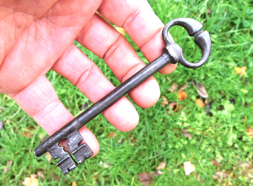 13cm ancienne clé - 13cm, fer