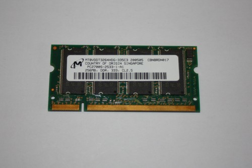 Mémoire portable sodimm 256 - portable,