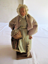 ANCIEN SANTON VENDEUSE D'AIL signe CAVASSE