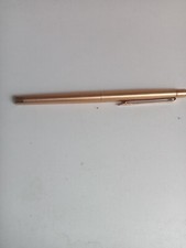 Stylo plume  vintage PAPER & MATE Plaque Or