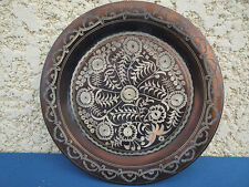 ancienne assiette Cuivre