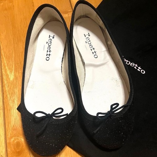 Repetto black lame - black,