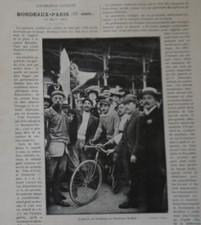 1902 RARE Revue Automobile " LA LOCOMOTION " N° 36 - BORDEAUX = PARIS 12ém Année