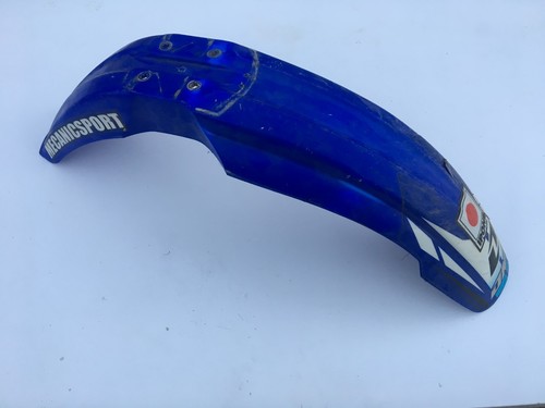 Garde boue avant bleu moto - boue,