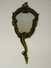 -JOLI MIROIR A MAIN FACE A