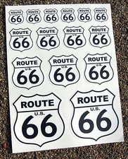 Route 66 Rétro Autocollants