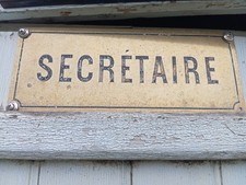 ANCIENNE PLAQUE CUIVRE