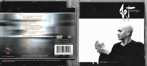 Titres dvd art mengo - cd, +