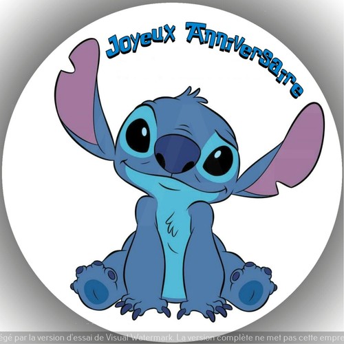 Stitch anniversaire - stitch,