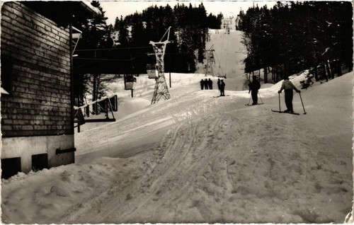 Cpa telecabine mont - telecabine, du