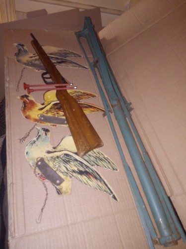 Jeu tir pigeons ancien - jeu,