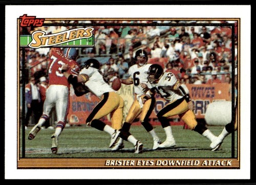 1991 topps steelers team - steelers,