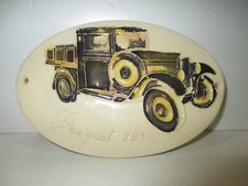 PEUGEOT 201 Plaque Céramique