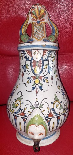 Rare fontaine polychrome - fontaine,