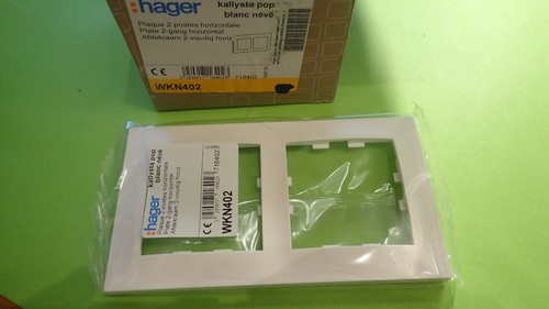 Hager kallysta wkn402 plaque - hager,