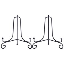  2pcs fer forgé plaque