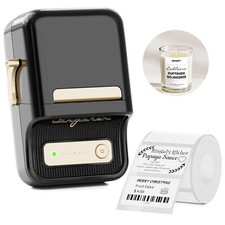 B21 Étiqueteuse Thermique Portable sans Encre pour vêtements adresses Entrepr...