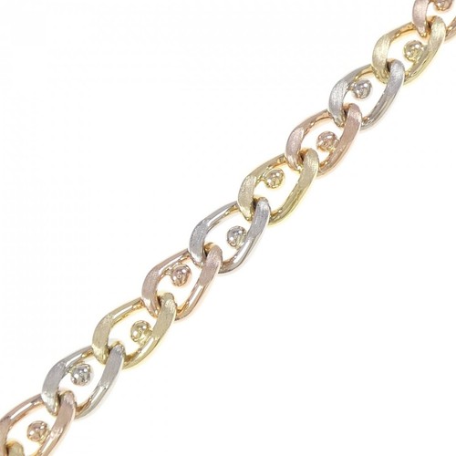 Authentic 18k three - 18k, three-color