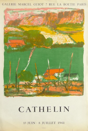 Bernard cathelin affiche - bernard,
