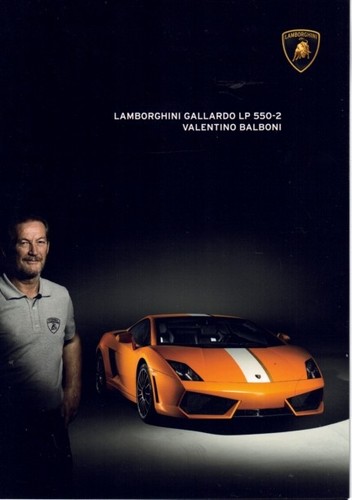 Brochure lamborghini gallardo - brochure,