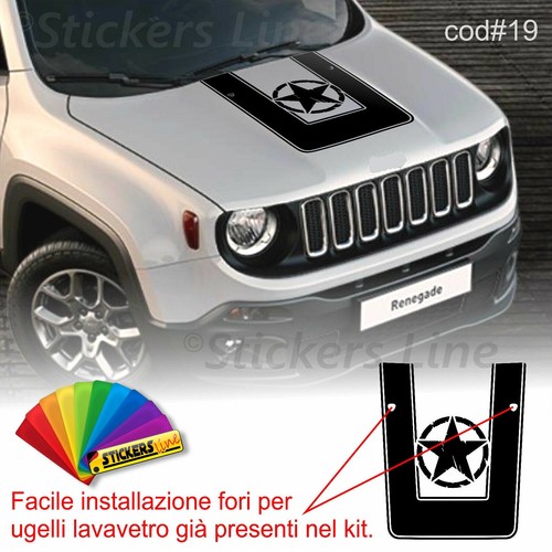 Autocollant capot compatible - capot,