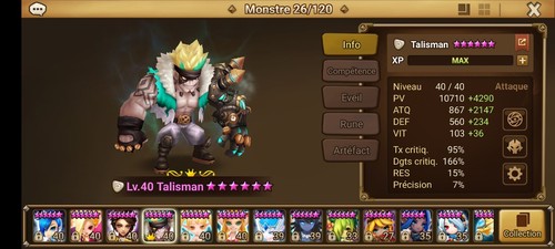 Compte summoners war - summoners, talisman