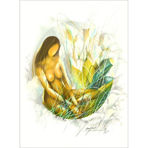 Poulet raymond lithographie - poulet,