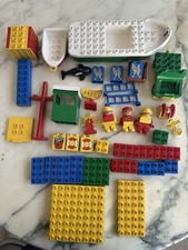 RARE VINTAGE DUPLO 2687 de 1997 PORT DE PECHE HARBOUR